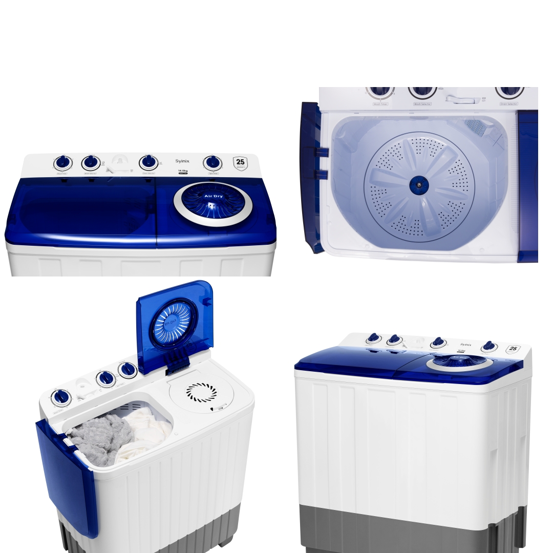 10 kg Twin-tub Washing Machine - Premium Levella